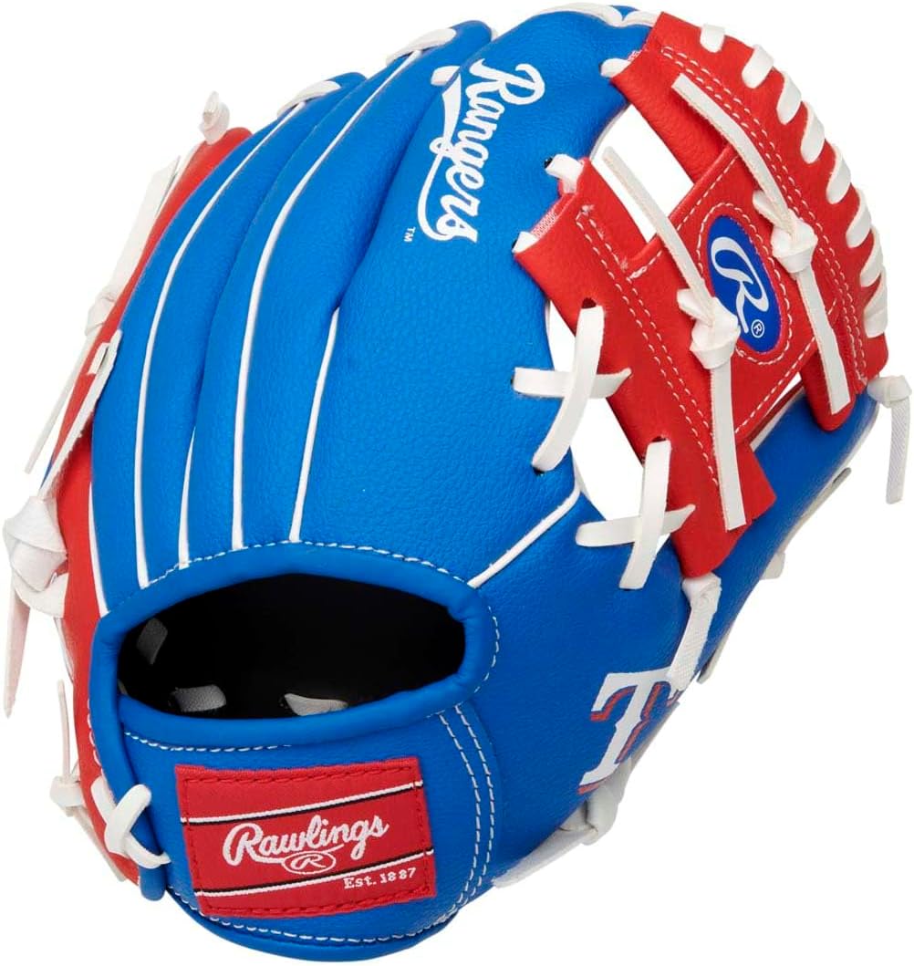 Rawlings | Guantes de béisbol T-Ball | 10 pulgadas